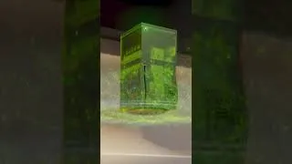 Miniature : Qu'en pensez-vous? xbox series x verte translucide #xbox #gaming #xboxseriesx