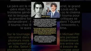 Miniature : Louis Garrel - Faits insolites
