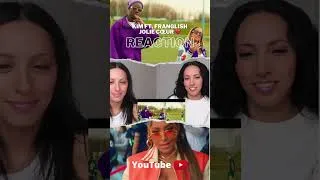 Miniature : Réaction sur la chaîne @leskoba - Kim ft. Franglish - #JolieCoeur #reaction