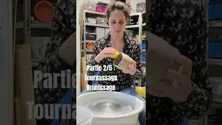 Miniature : Un pot de A à Z #céramique #trimming #burnishing