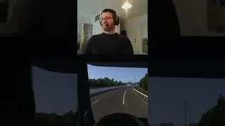Miniature : Un HÉLICOPTÈRE 🚁 sur l’autoroute ?? #ets2 #eurotrucksimulator2 #gaming #jv #humour #stream #rediff