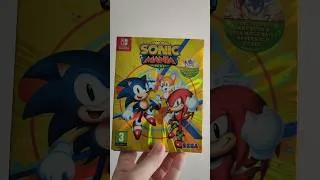 Miniature : Sonic Mania Plus with artbook! What a beauty! 🤩 #shorts #short #sonic #sonicthehedgehog