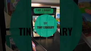 Miniature : DIY comment fabriquer une tiny library ?