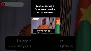 Miniature : Ibrahim Traoré : Evitez de rentrer en guerre avec nous #ibrahimtraoré