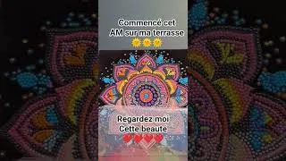 Miniature : Mandala coloré ❤️❤️❤️❤️#diamondpainting #plaisir #pourtoi #pourtous