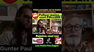 Miniature : 🔴⚠️ Greenwashing : polluer moins c'est polluer quand-même !!!