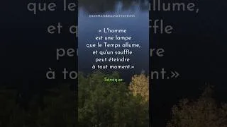 Miniature : Citation de Sénèque , l’homme est lampe #citation #citations #sénèque