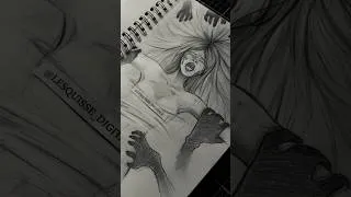 Miniature : Dessin d’une émotion difficile à exprimer… #drawing #artengage #artprocess