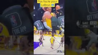 Miniature : C’est vraiment pas facile pour LeBron. Force à lui. #short #lebron #lebronjames #lakers #nba