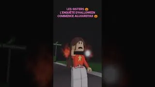 Miniature : LES SISTERS : L'ENQUÊTE D'HALLOWEEN🎃 COMMENCE AUJOURD'HUI SUR BROOKHAVEN RP