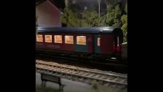 Miniature : Rame OUIGO éclairée ! #les_trains_de_thomas #aiguillage #modeltrains