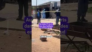Miniature : Au moins 27 morts en Afrique du Sud