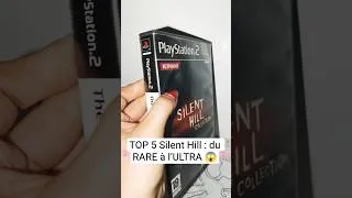 Miniature : TOP 5 des jeux Silent Hill les plus rares 😱 #silenthill #top #top5 #gaming #jeuxvidéo #retrogaming