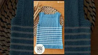 Miniature : Débardeur enfant au tricot 🧶 #tricot
