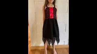 Miniature : Robe de sorcière pour Halloween. Couture simple.