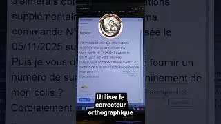 Miniature : Utiliser le correcteur orthographique
