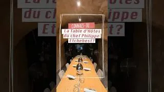 Miniature : Notre délicieux repas à la Table d’Hôtes du chef #philippeetchebest au restaurant Le Quatrième Mur