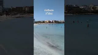 Miniature : Majorque à faire la plage de S'illot Mallorca Majorca #shorts