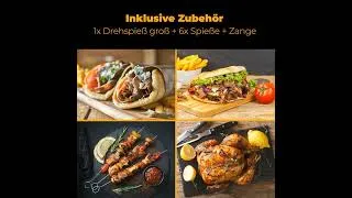 Miniature : Clatronic Döner Multigrill : Préparez des Kebabs et Gyros comme un Pro à la Maison
