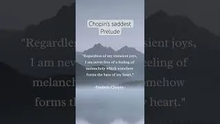 Miniature : #classicalpiece #classicalmusic #chopin #prelude