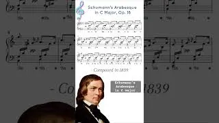 Miniature : What is an Arabesque in Music? Schumann’s Arabesque in C major! #classicalmusic #schumann #pianist