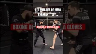 Miniature : Boxing Drills for MMA 🥊 #boxing #mma #mmafighter #mmatraining #boxingtraining