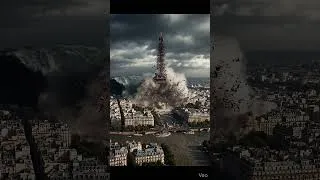 Miniature : Vague apocalyptique frappe Paris  #tsunamis #scène #flots #ville #mer #courtevidéo #tsunami #fyp