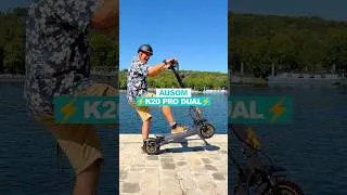 Miniature : Code de réduction Ausom K20 Pro Dual Motor, la trottinette la plus folle à moins de 600€