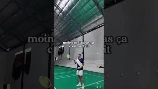 Miniature : Description : Tu ne progresseras pas sans ressentir ça. 🎯 #badminton  #performance #mental
