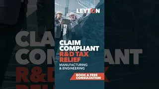 Miniature : R&D Tax Relief for Engineering