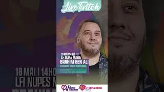 Miniature : 🔴 Samedi 18 mai à 14h00 de Paris, Tout est politique avec BrahimBenAli, #unionpopulaire  #short