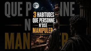 Miniature : 3 Habitudes Des Hommes Que Personne N'Ose Manipuler | Stoïcisme #shorts