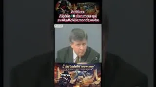 Miniature : Algérie 🇩🇿 : la rumeur qui avait affolé le monde arabe