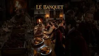 Miniature : Ainsi se déroulait un banquet dans la France médiévale.