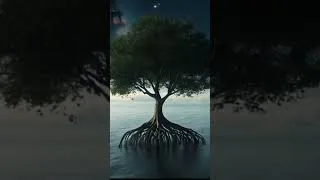 Miniature : Un arbre au milieu de l'océan