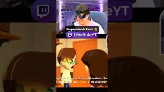 Miniature : Quand Paupau rêve de Peach 😂 | Tomodachi Life une vie de rêve