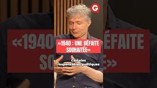 Miniature : 🔴 « 1940 : une défaite souhaitée » Xavier de Jarcy, journaliste