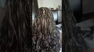 Miniature : NEW HAIR #hairstyle #hair #frenchcurlbraids