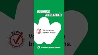 Miniature : Série Label Zewo : Normes 13 à 15