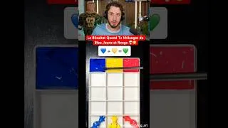 Miniature : Le Résultat Quand Tu Mélanges du Bleu, Jaune et Rouge 💀😳