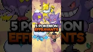 Miniature : 5 POKÉMONS EFFRAYANTS #shorts #pokemon