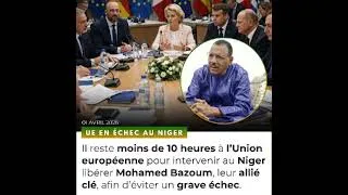Miniature : ​⚖️ Niger : L’Affaire Bazoum ou le Naufrage de la Diplomatie de l’Ultimatum