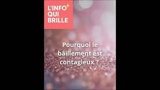 Miniature : Pourquoi le bâillement est contagieux ? #shorts