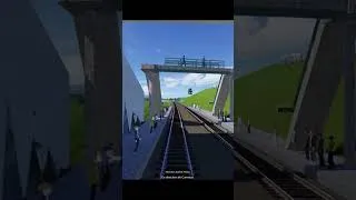 Miniature : Cab ride d'est en ouest Tpf2  #train #trainspotting #transportfever2 #steam