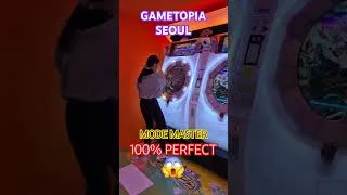Miniature : CRAZY SKILL on a rhythm arcade game !! #arcade #games #rhythm  #skills #korea