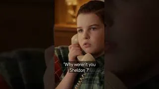 Miniature : "Why weren't you Sheldon?" | Le moment le plus émouvant dans Young Sheldon