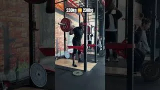 Miniature : 230kg 🆚 230kg Squat #forceathletique #powerliftingprogram #shorts