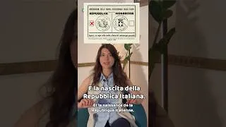 Miniature : 🇮🇹 Le jour où l’Italie a changé pour toujours ! 🇮🇹 #italienavecsilvia #2 giugno #italia