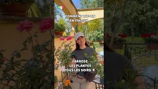 Miniature : Français vs Italien : Le lexique du jardinaga 🪴 #italienavecsilvia