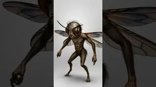 Miniature : The human fly dancer
